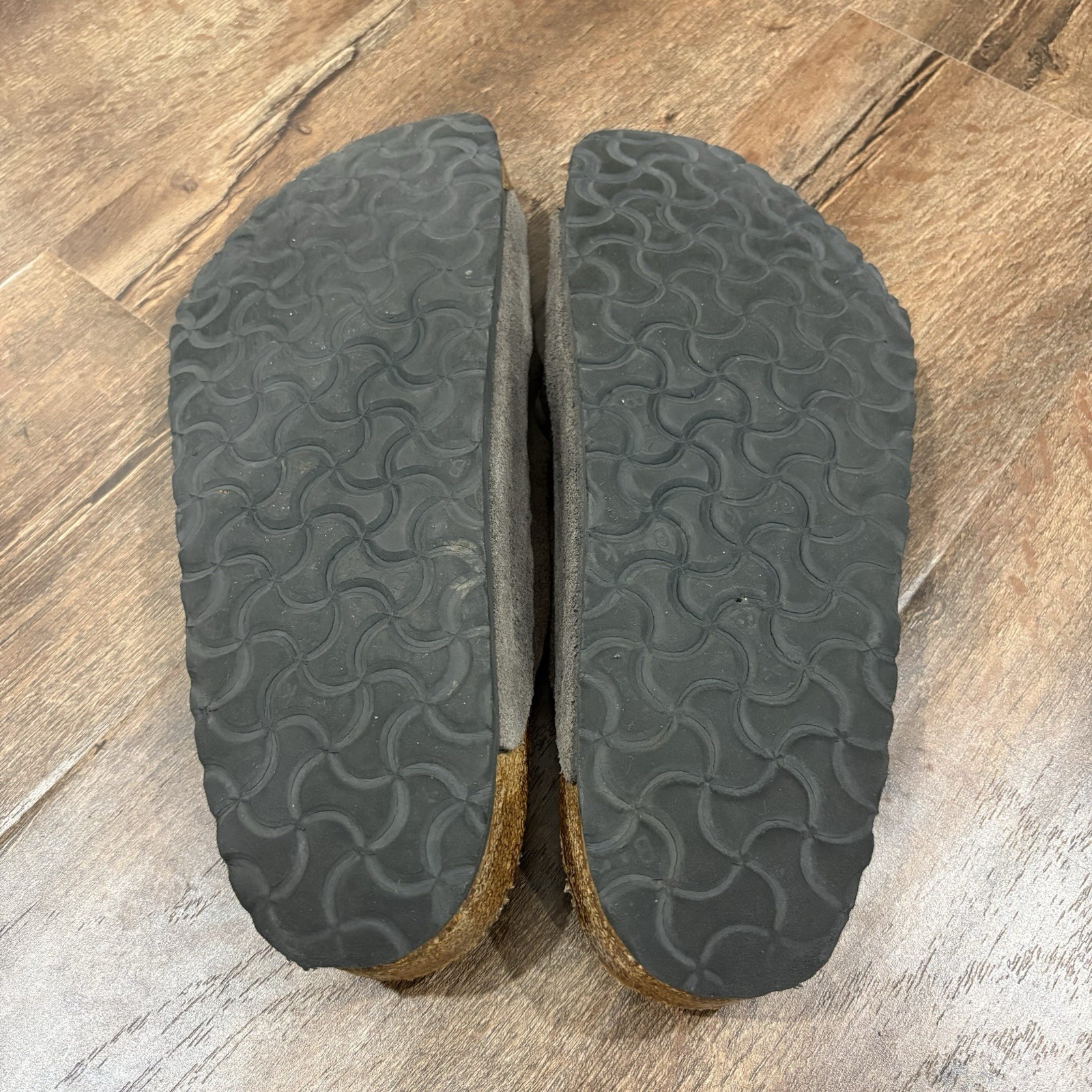 Birkenstock Arizona Soft Footbed Mocha Suede Sandals EU 43 Regular Wide