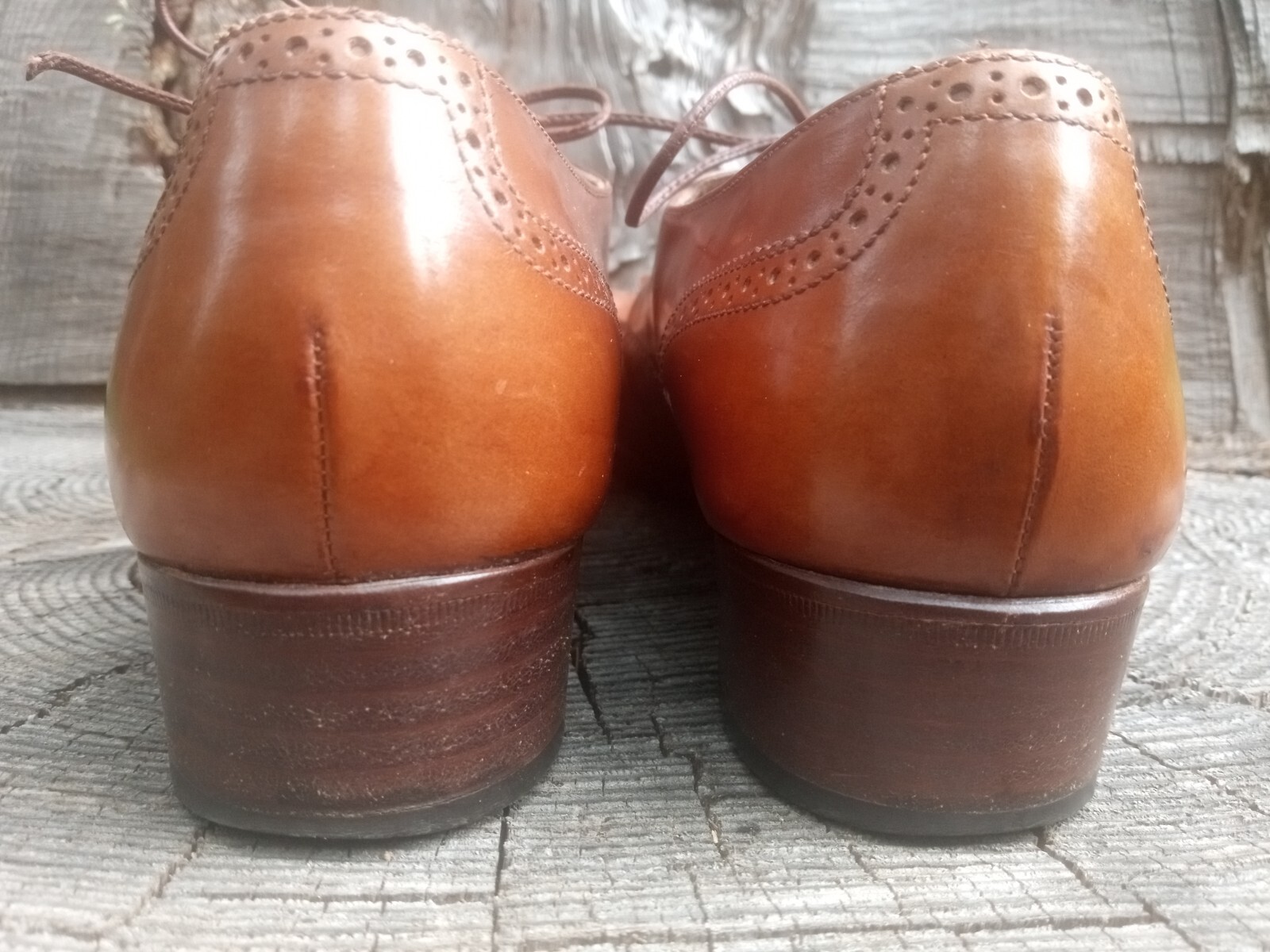 Salvatore Ferragamo Women Kiltie Oxford Shoes Size 9.5 AAA 3A A3 Made in Italy