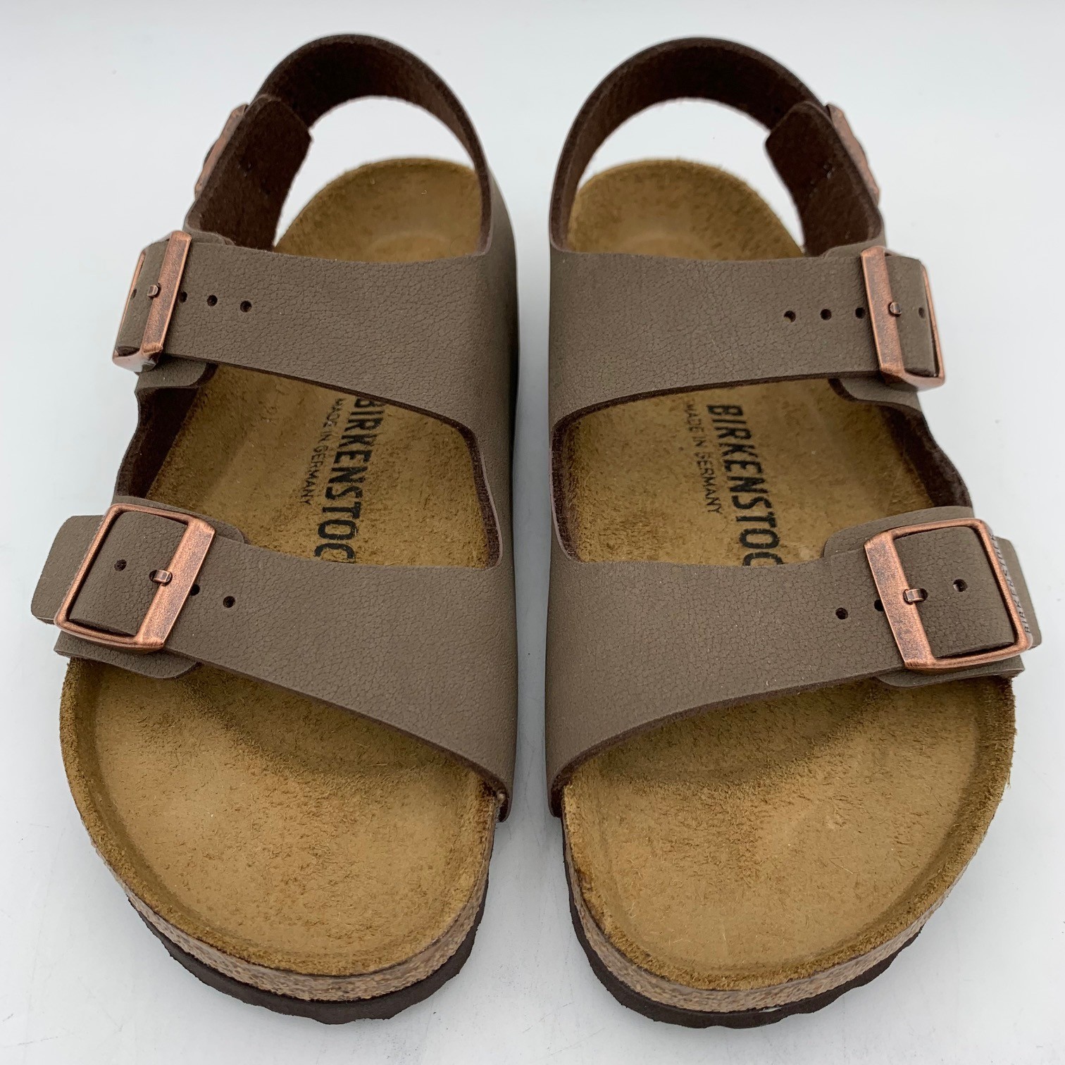 Birkenstock New w/ Box Milano Mocha Birkibuc Regular – Select Size 0634501
