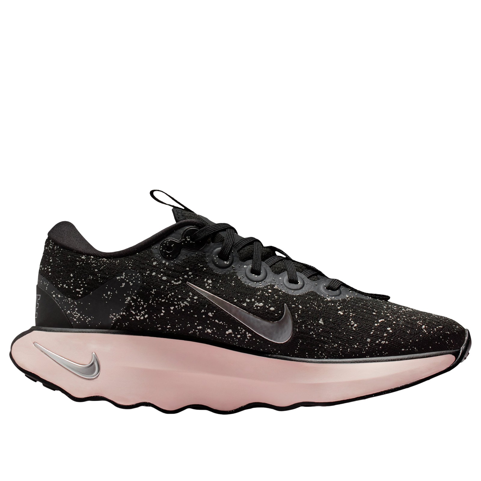 Women’s Nike Motiva SE Black Silt Red Metallic Silver HV2023-001 sz 5.5 Walking