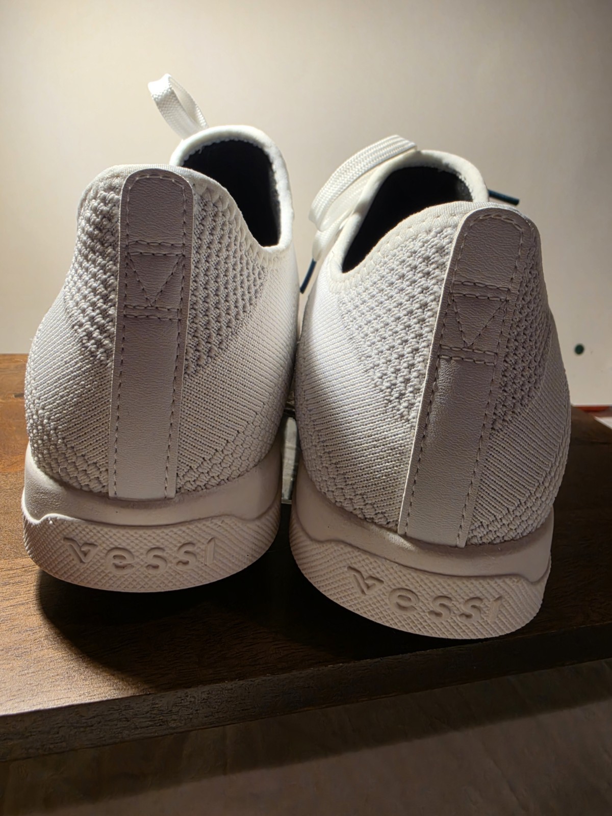 Vessi Unisex Weekend Sneaker Concrete Marble White M9/W10