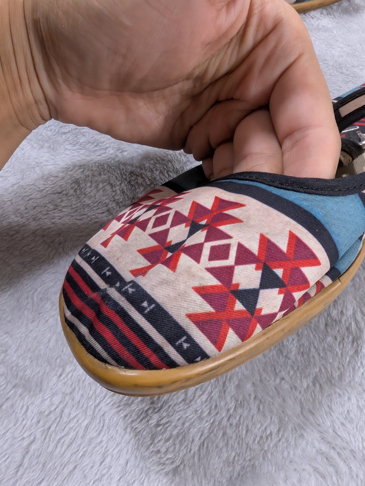 Hot Chocolate Design Chocolaticas Mary Jane Flats Size 40 US 9 Southwestern…