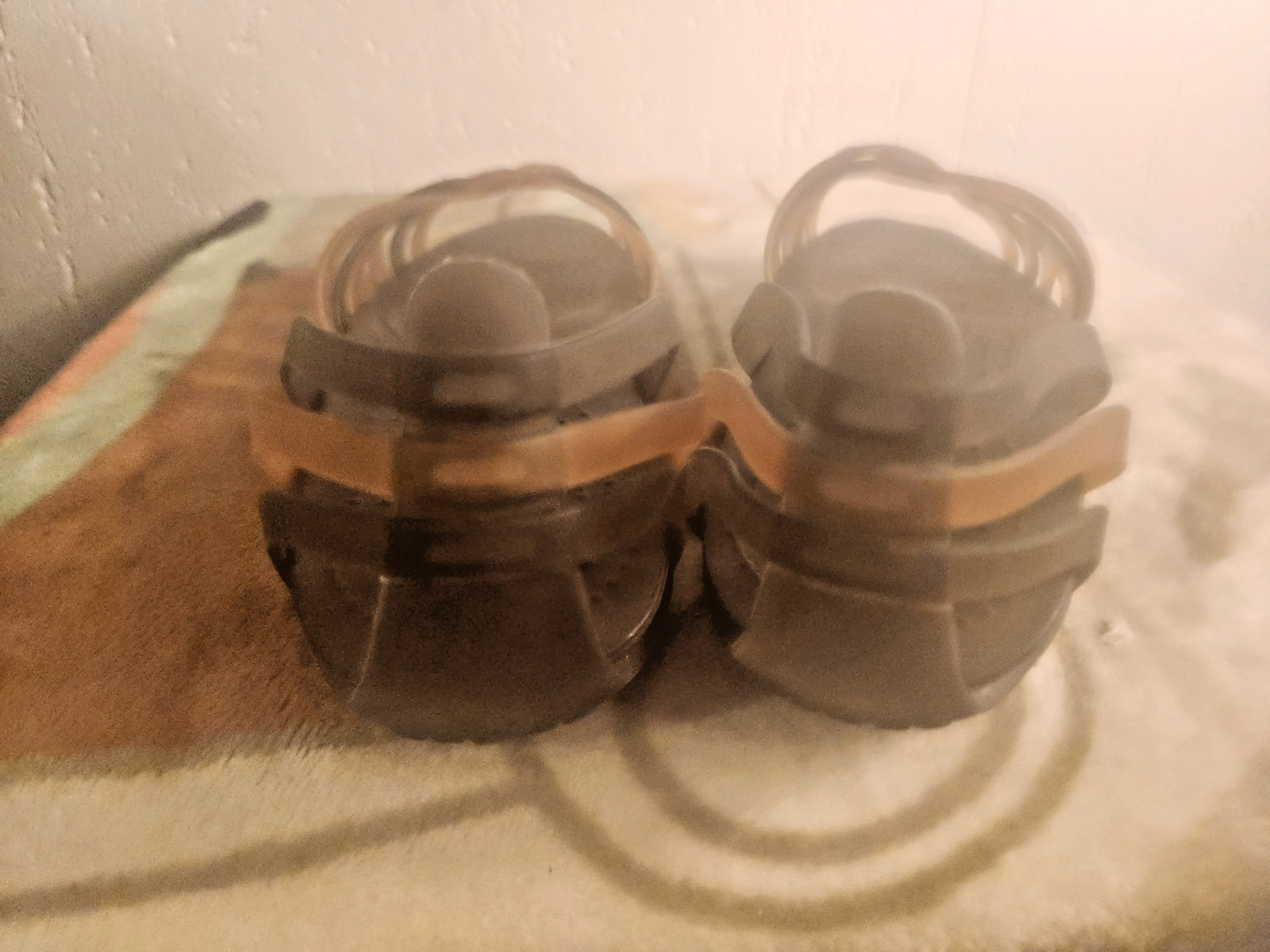 Crocs Womens sz 9 Bronze Expresso Isabella Huarache Flat Open Toe Sandals #43