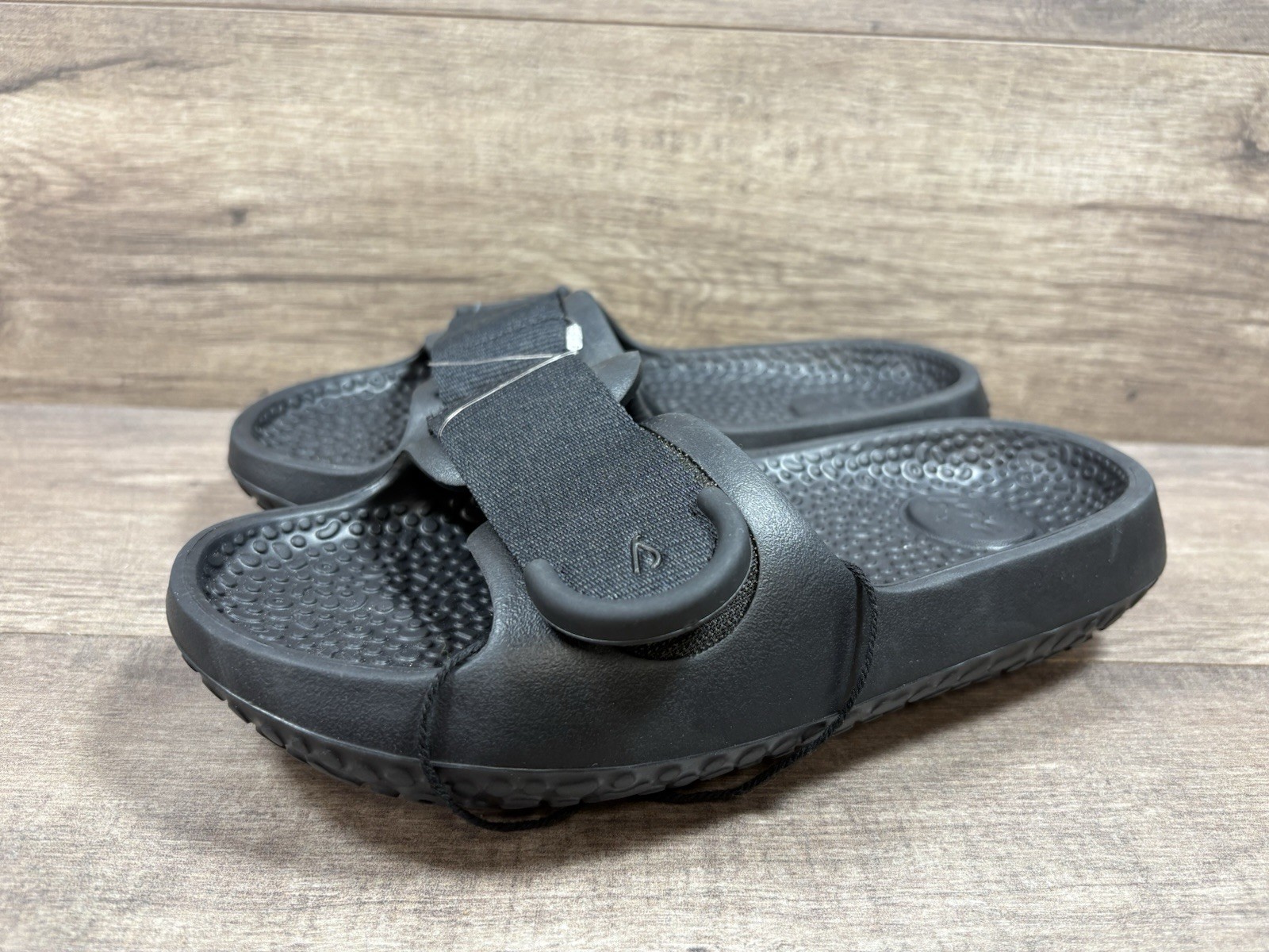Allbirds Unisex Sugar Sliders Slide Sandals Black Eco Friendly Size W 6 M 4