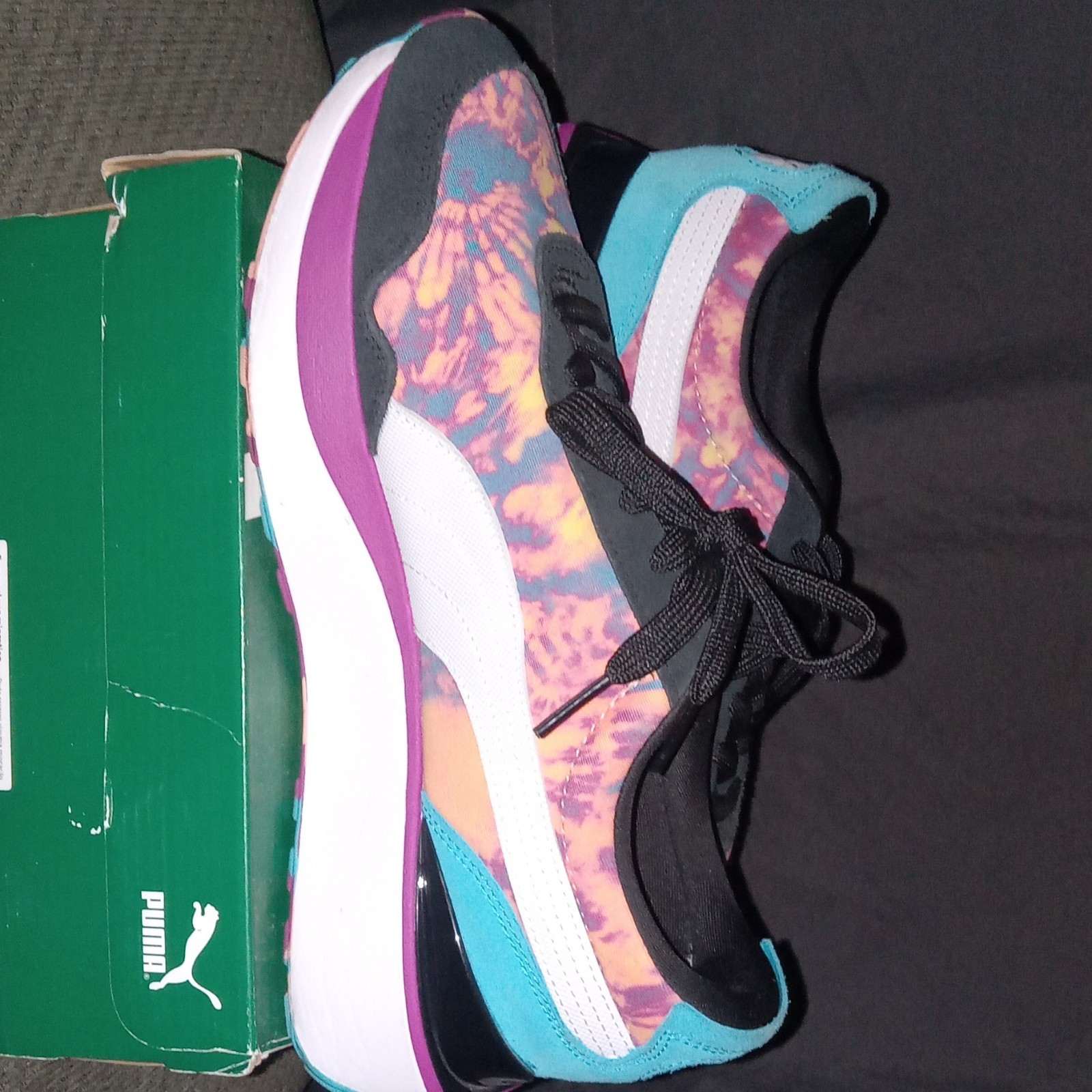 PUMA Cruise Rider Tie Dye Women’s Multicolor Sneakers 375063-02
