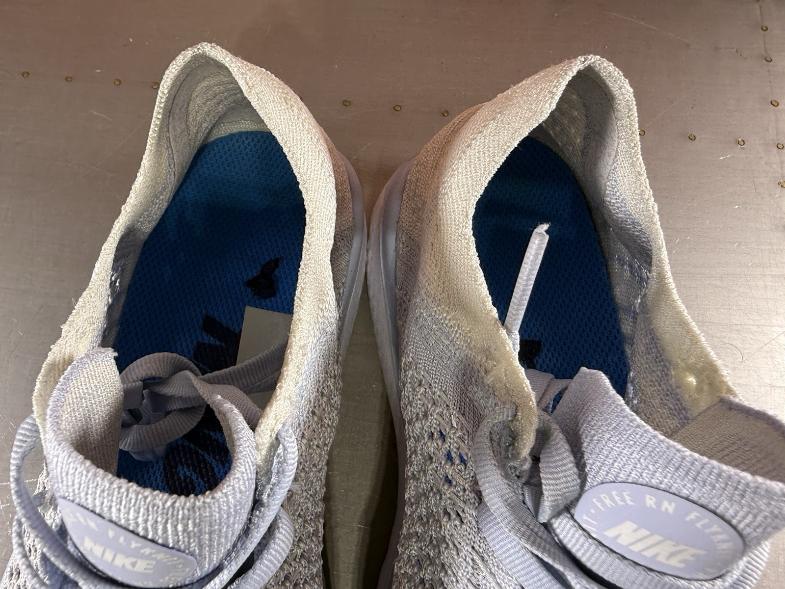 Nike Free RN Flyknit 2018 Women’s Size 10 Running Shoes Hydrogen Blue ⚡️
