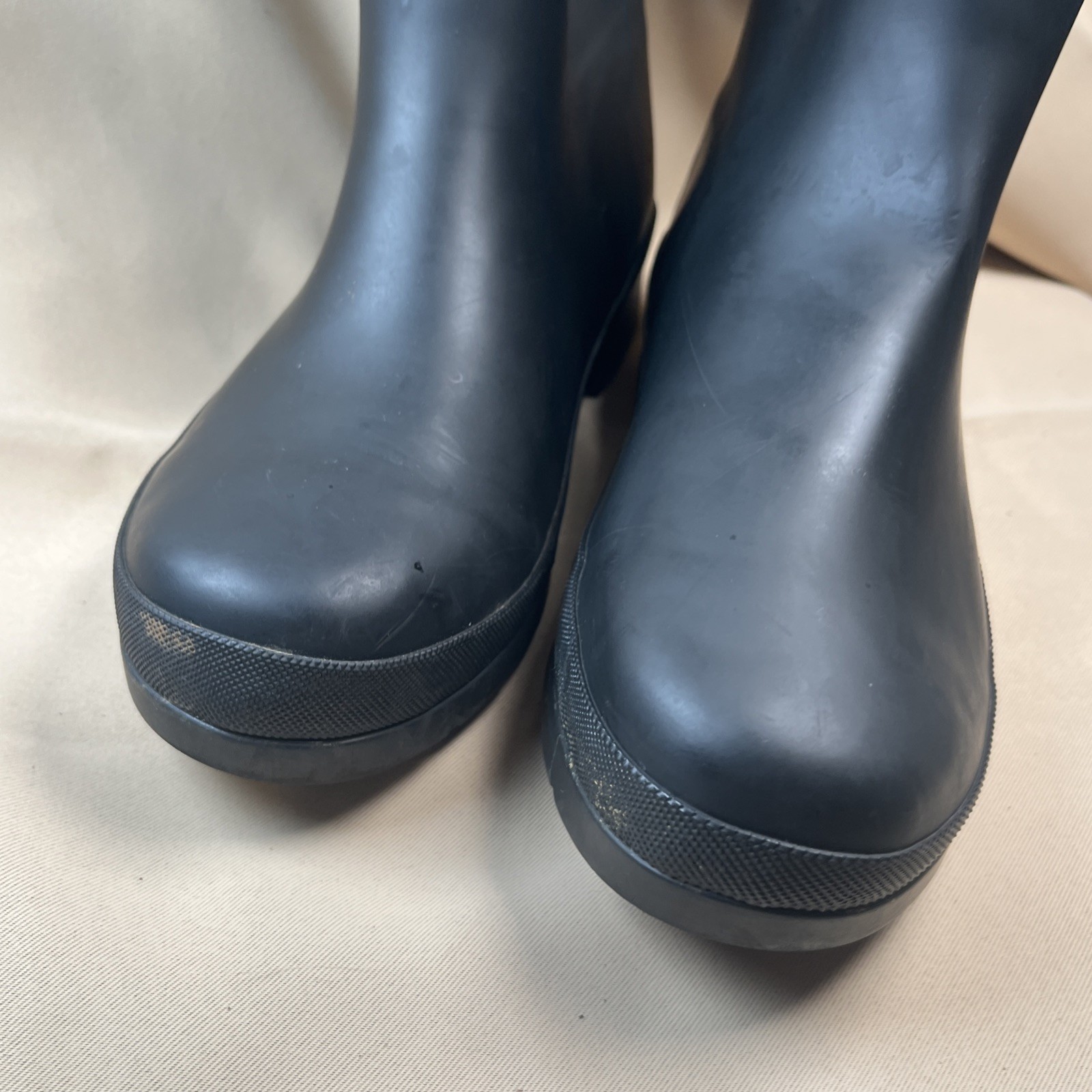 Chooka Delridge Mid Black Rain Boots Women’s Size 10 Waterproof Rubber Boots