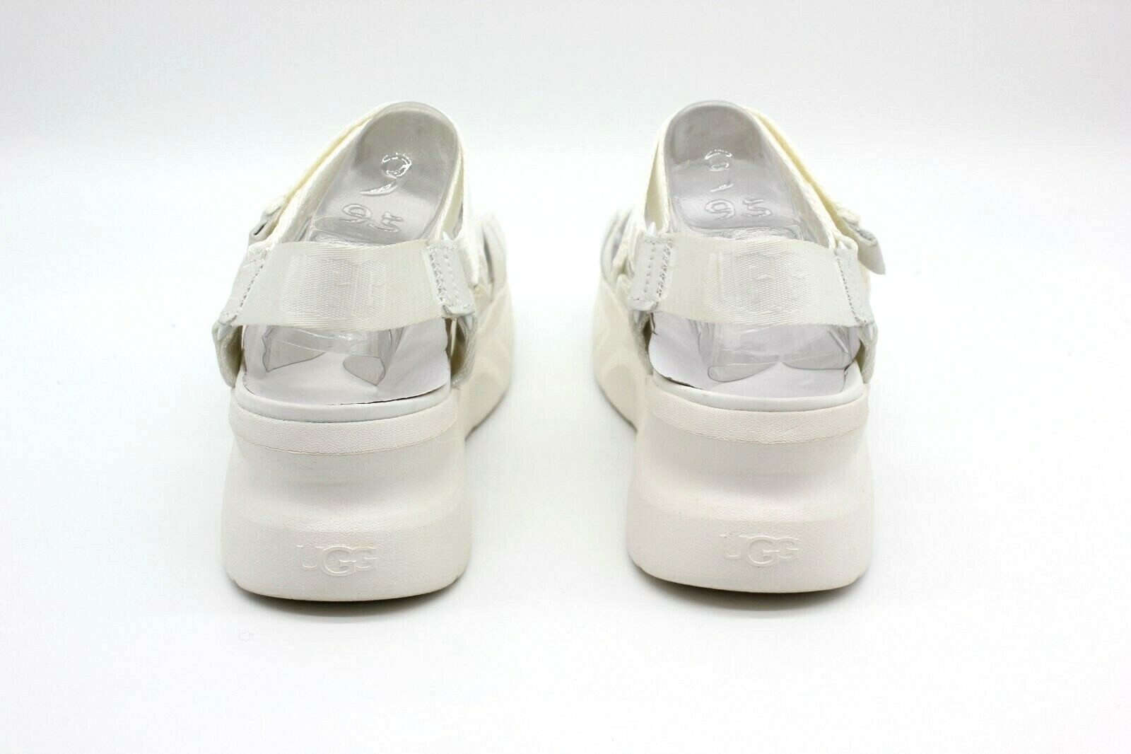 UGG LA Shores Sandal Strappy Platform White Color Size 9.5 US