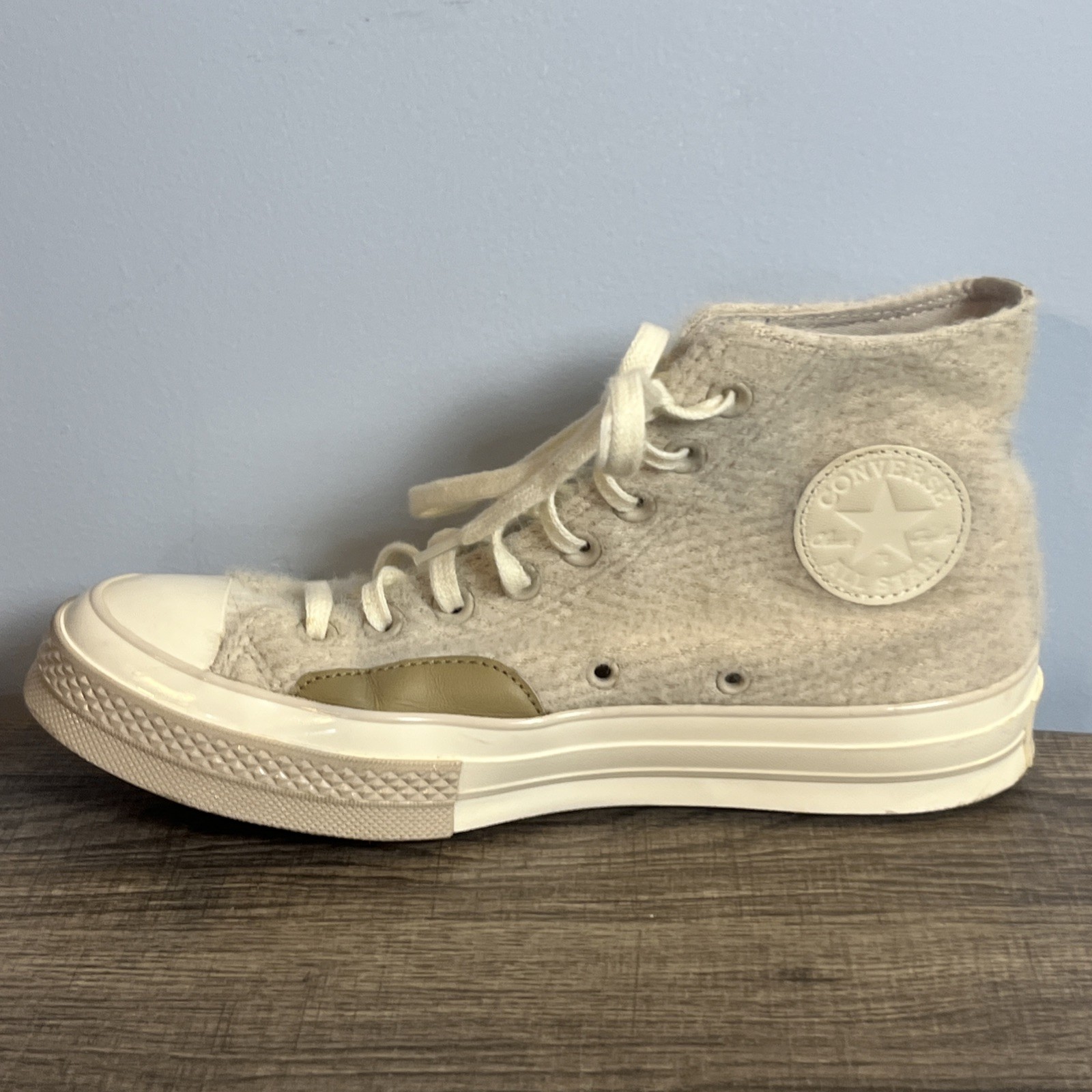 Converse Chuck 1970s Cozy Utility In Neutral Fuzzy Sneakers Men 7.5 Wmn 9.5 Shoe