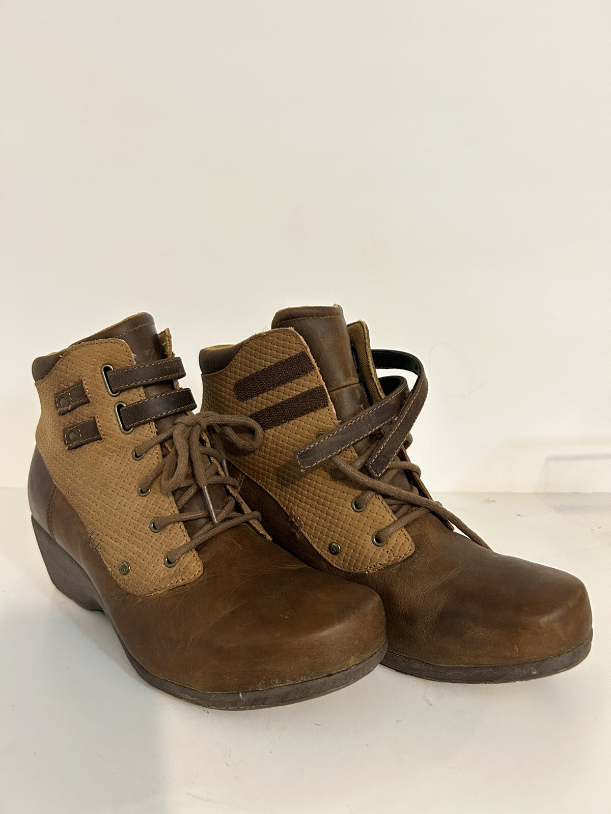 Rocky 4EurSole Concerto Boots Tan Multi-Brown Women’s US Size US 10-10.5 EU41 M