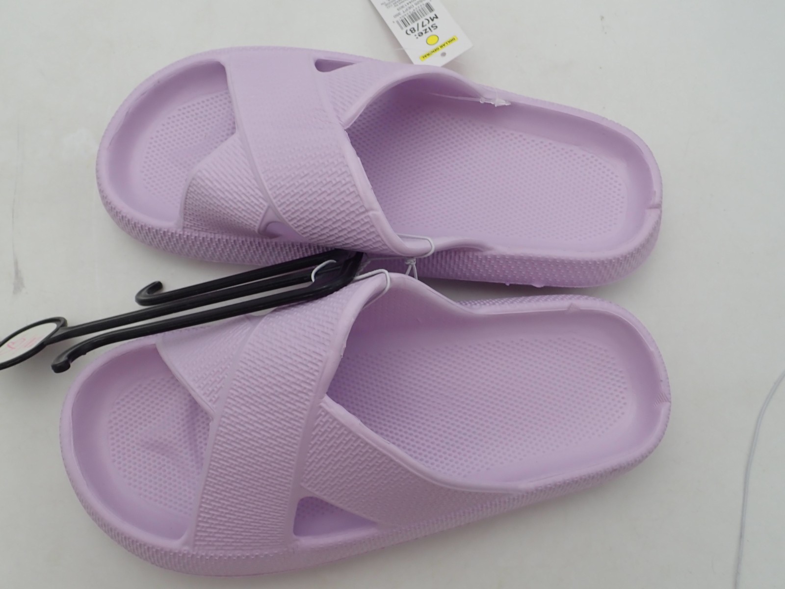 Bobbie Brooks Lavender Foam Slide Ons Women’s 5/6, 7/8 & 9/10
