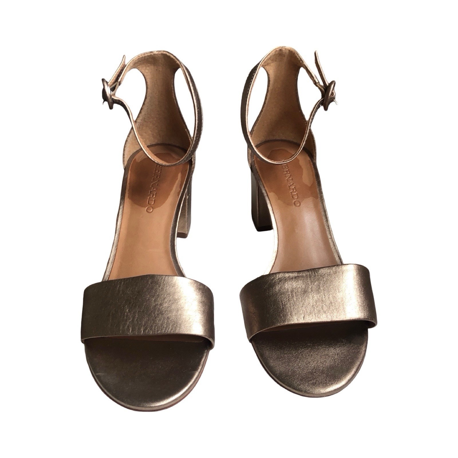 Bernardo Women’s Jalena Heels Shade Champagne Metallic Size 8