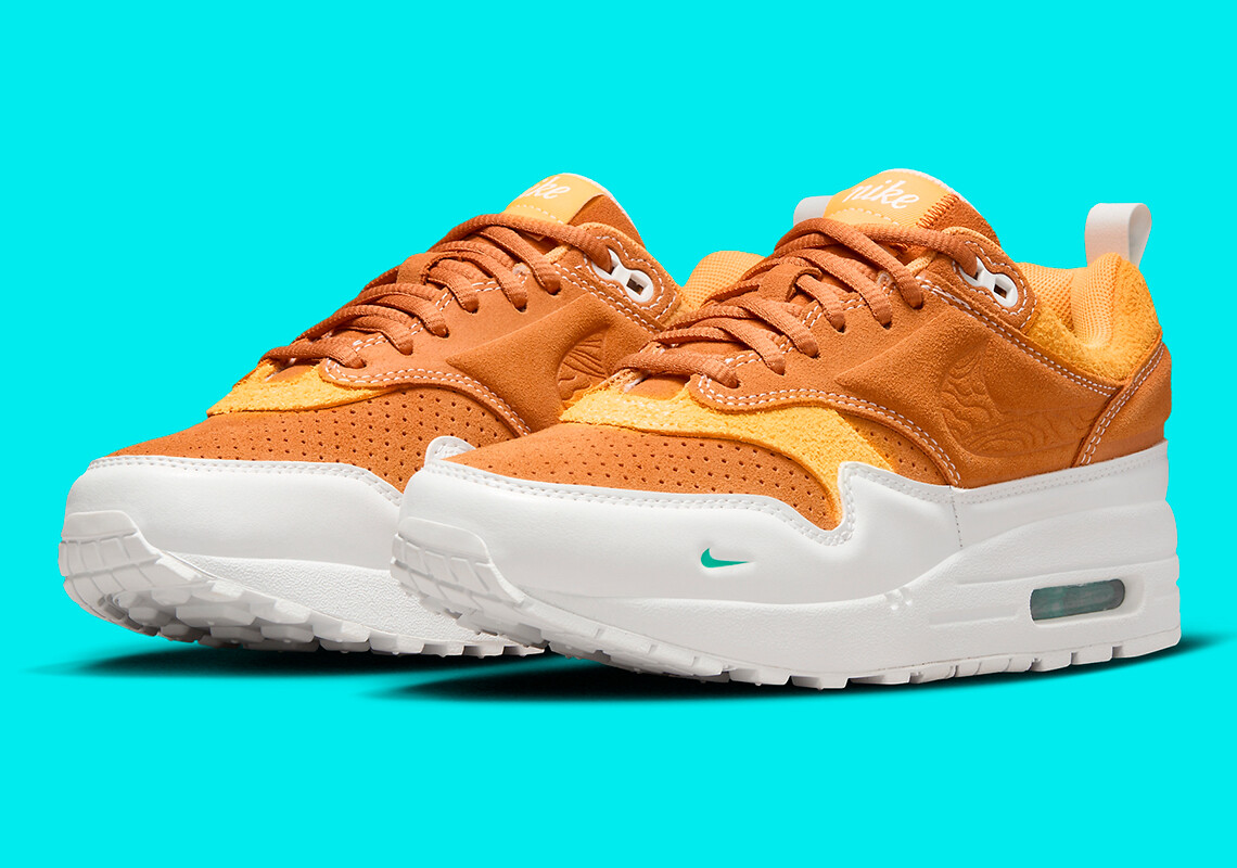 Womens Nike Air Max 1 SWDC Serena Williams Monarch Sundial Nby FQ4298-800 sz 8.5