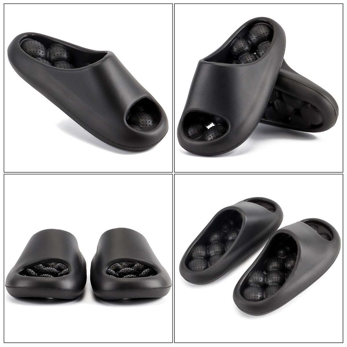 Cozy Pillow Anti-Slip Sandals Ultra Soft Slippers Clouds Home Outdoor EVA Shoes