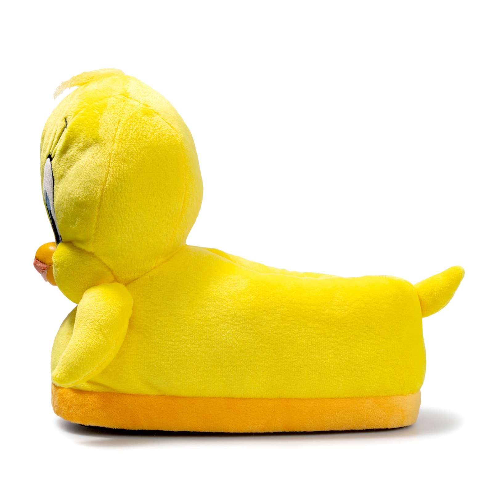 Looney Tunes Tweety Bird 3D Plush Step-In Women’s Slippers Yellow
