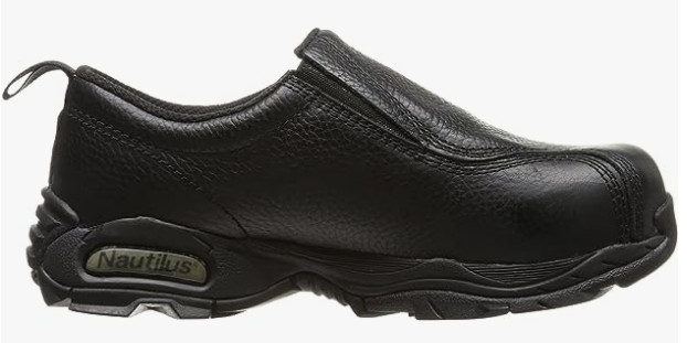 Nautilus Women’s Slip/Oil Resistant Water Resistant Steel Toe Slip-On N1631