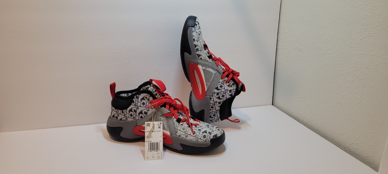 adidas Candace Parker Exhibit Select Basketball Mid Top Lace-Up Silver IE9339