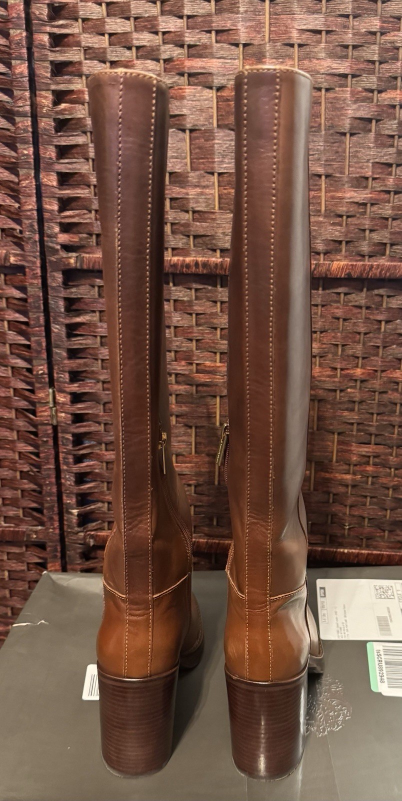 Vince Camuto Gibi Chocolate Platform Knee High Boots/Women’s Size 9