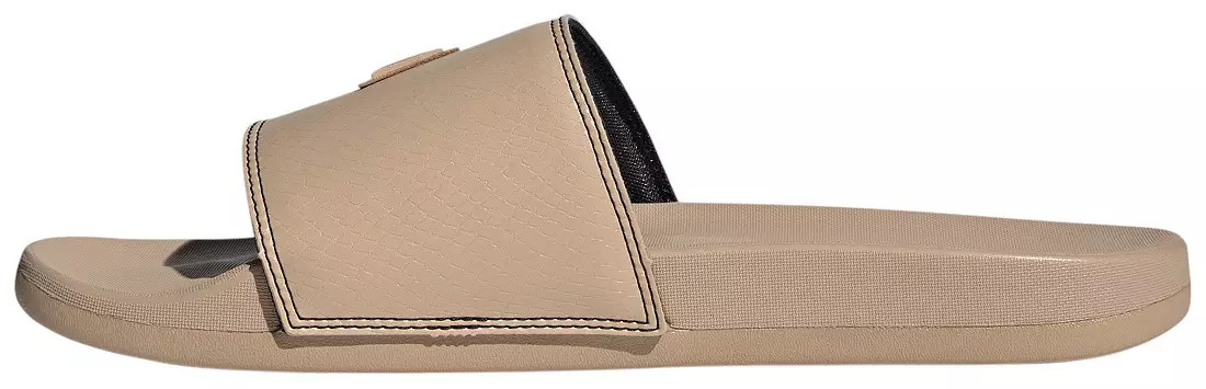 Adidas Adilette Comfort Slides Sandstone Slip On Slides Unisex Adults