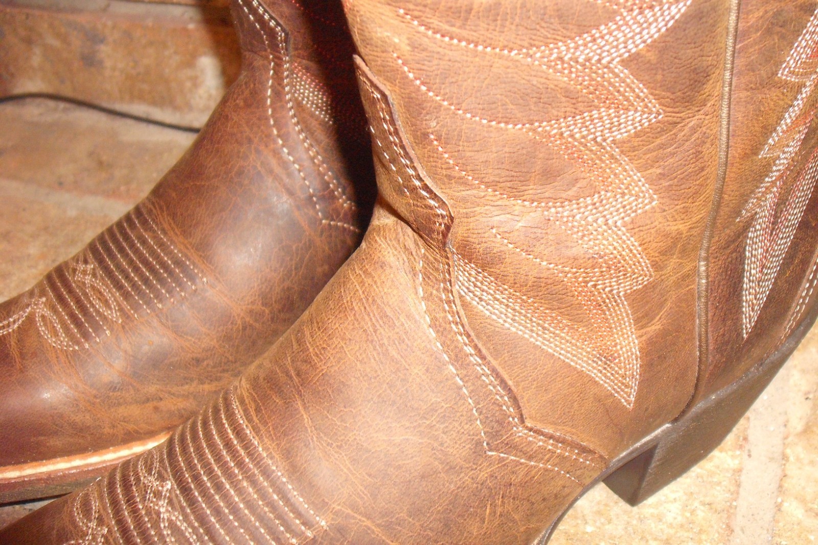 Ariat Autry Western Boot Women’s 8 B/Square Toe Brown 10018570/MSRP $180