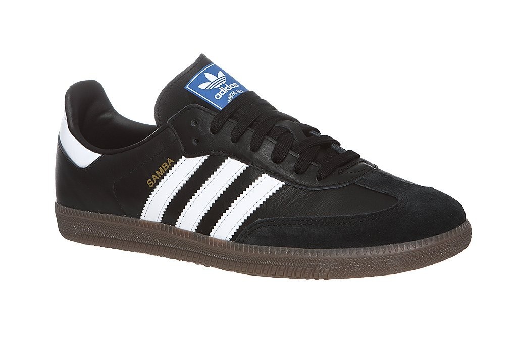 adidas Originals Samba OG Trainers – Black/White – B75807 – Size UK 5-6.5