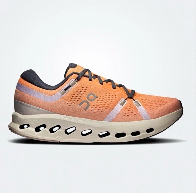 ON Cloudsurfer 2 Womens Size 9 Medium Width Tangerine Ivory