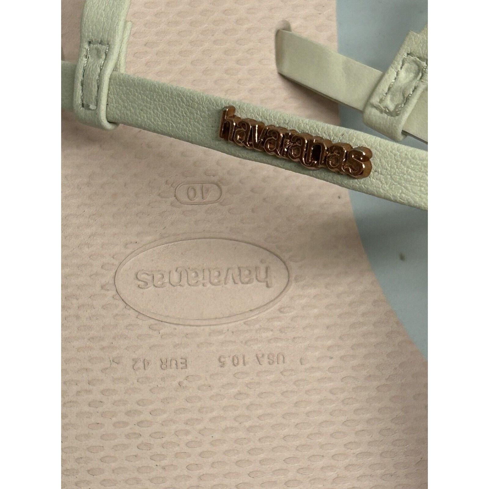 Havaianas Women’s Size 10.5 You Rio Sandal Ballet Rose Ankle Strap New with Tags