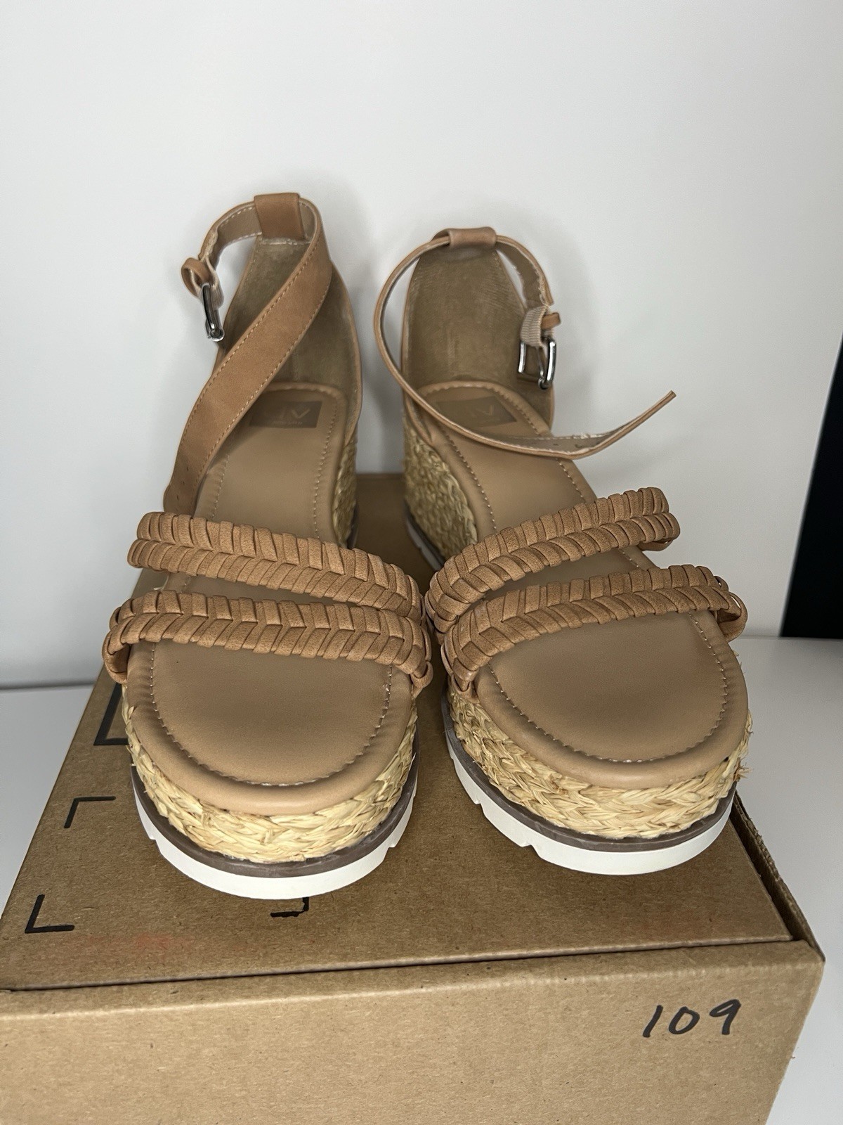 DV By Dolce Vita Womens BANNON Brown Warm Espadrilles 9.5 Medium (B,M) BHFO 9848