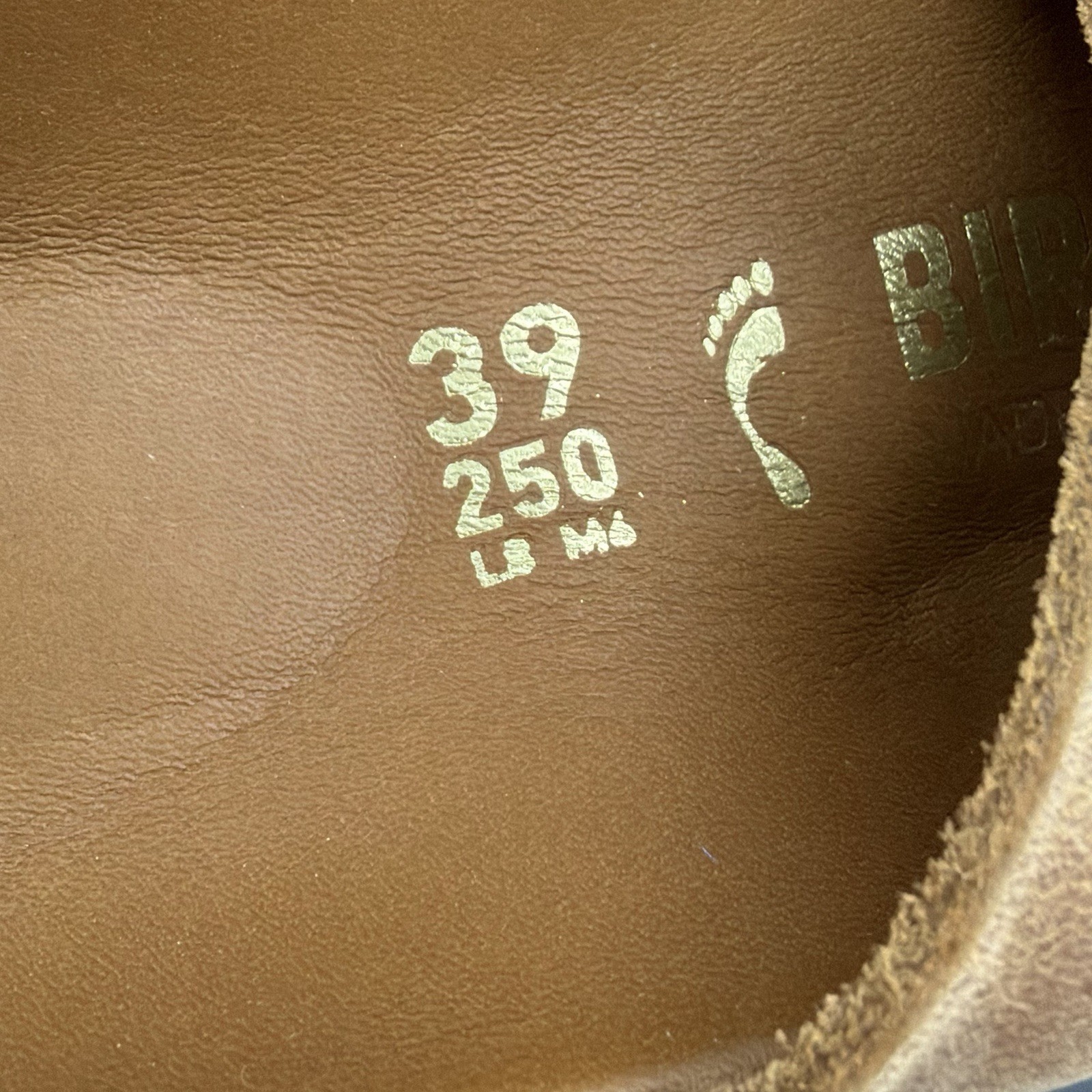 Birkenstock Arizona Big Buckle Women’s EU 39 US 8 Leather Sandal Cognac Narrow