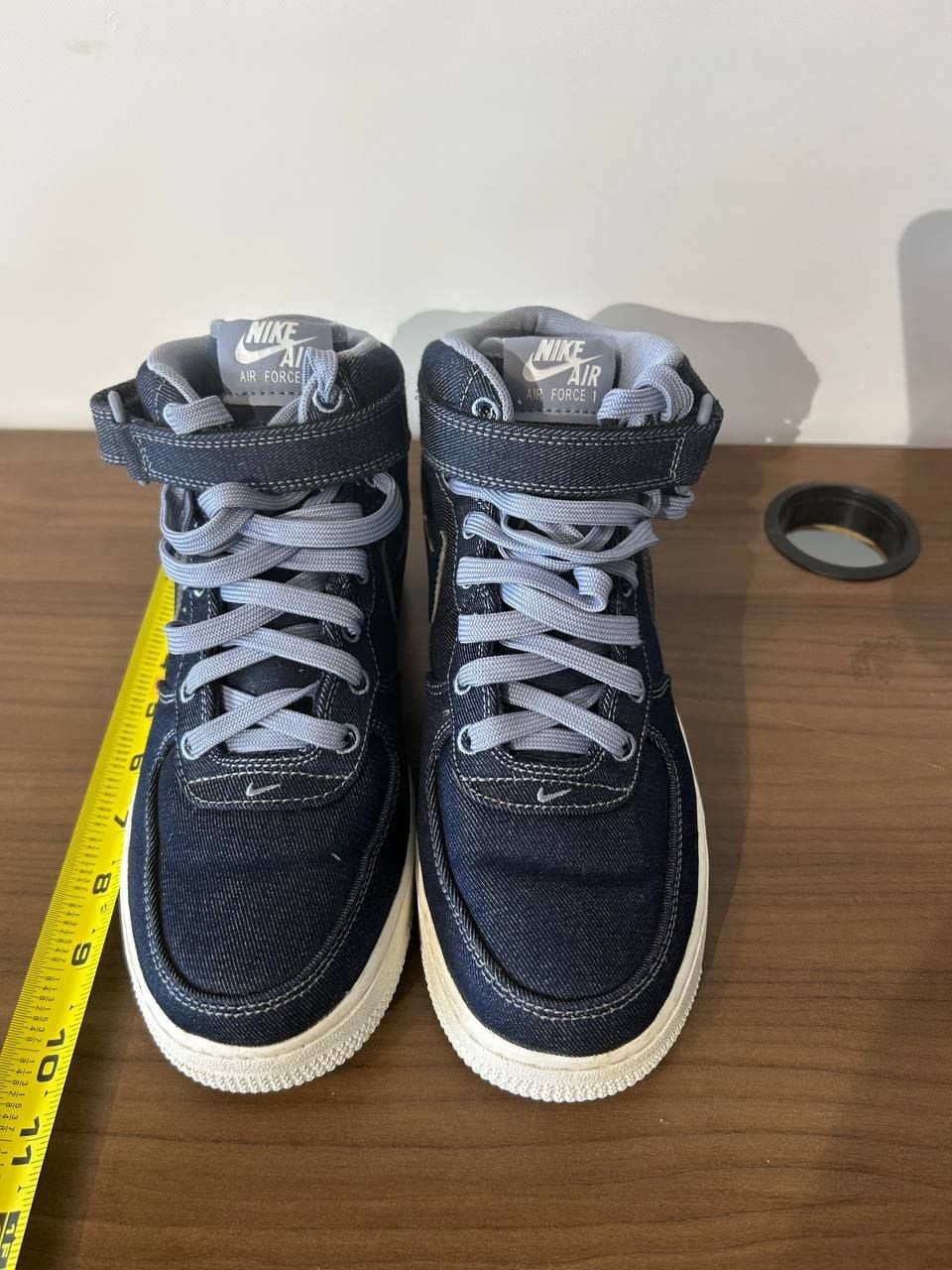 Nike Air Force 1 ’07 Mid Denim Obsidian Blue Women’s Size 8 Sneakers DD9625-400