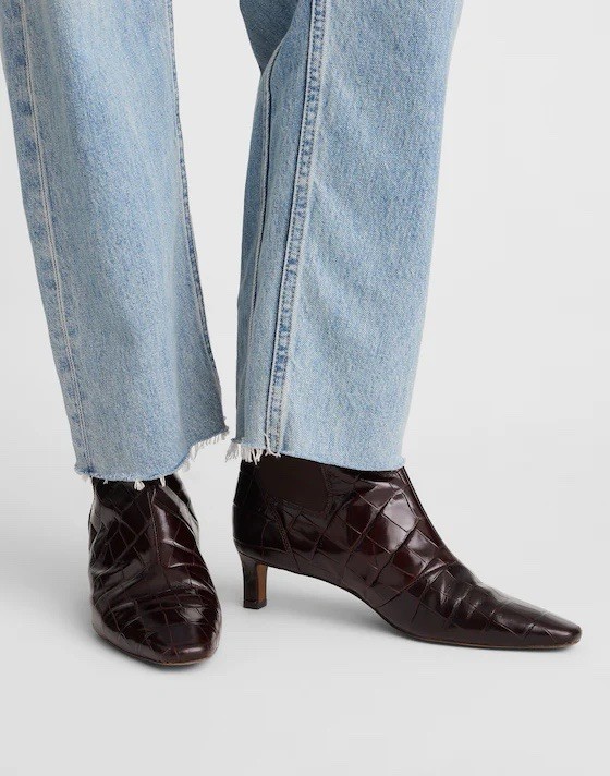 Madewell The Dimes Chelsea Boot in Coffee Bean Size 11 M NWOB $238 NX555