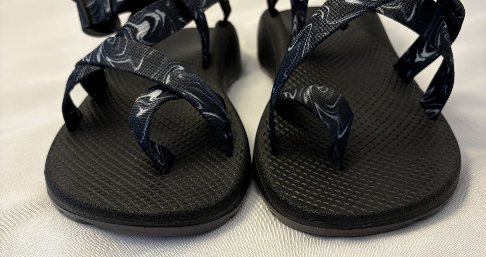 CHACO Z/2 Ascend Woodstock Cloud Navy Marbled Sandal Guitar Dove Women 9 Limited