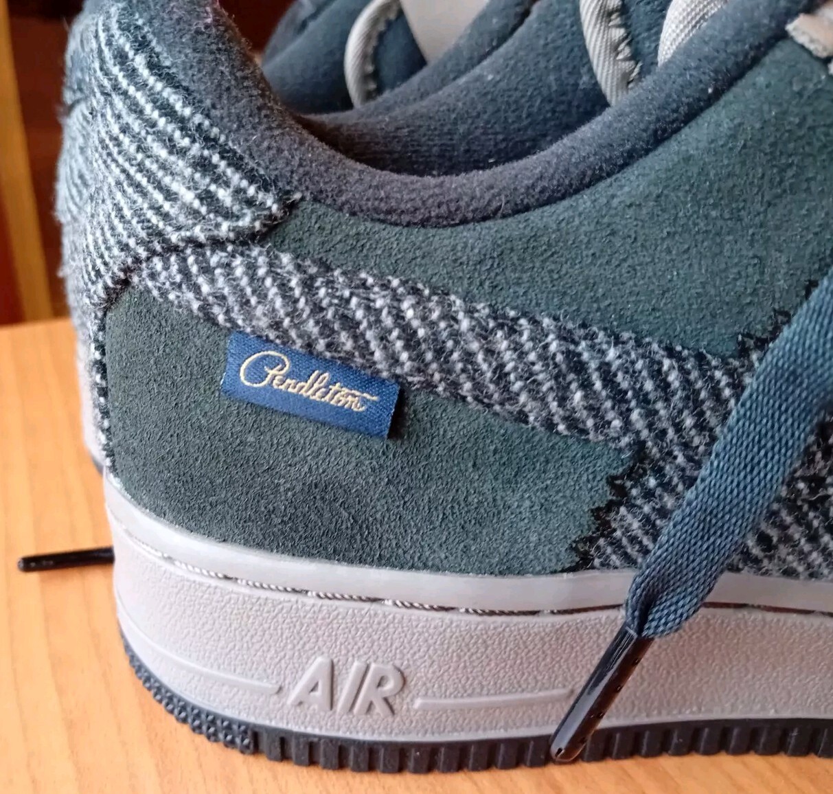Nike Pendleton Air Force 1 Rare UK 5 US 7.5 EU 38.5 Collection 24.5 Cm