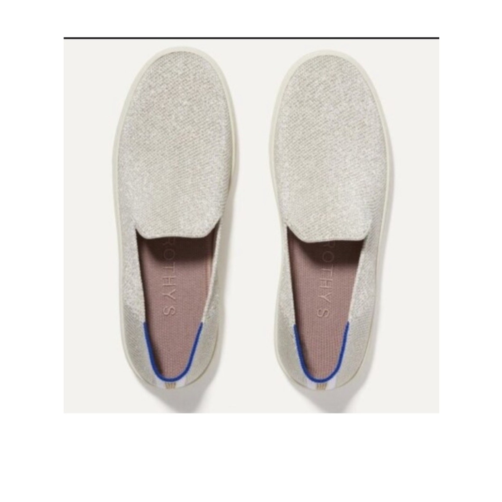 Rothy’s The Slip On Sneaker Diamond Twill Knit Sneakers NIB Women’s 11.5 New Box