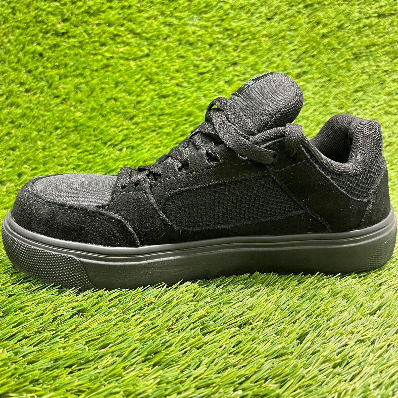 Volcom Evolve Low Womens Size 7 Triple Black Composite Toe Safety Working Shoes
