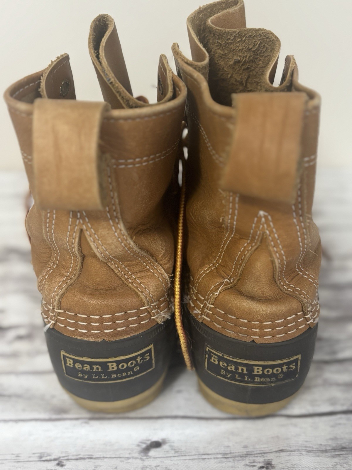 L.L. Bean Classic Bean Boot Women’s Size 8/8.5 Brown Maine Worn In