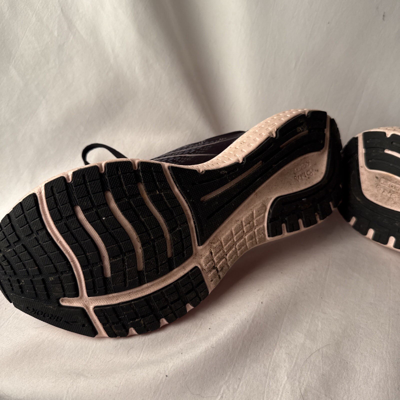 Brooks Glycerin GTS 19 Womens Size 10 Black Athletic Shoes Sneakers 1203441B074