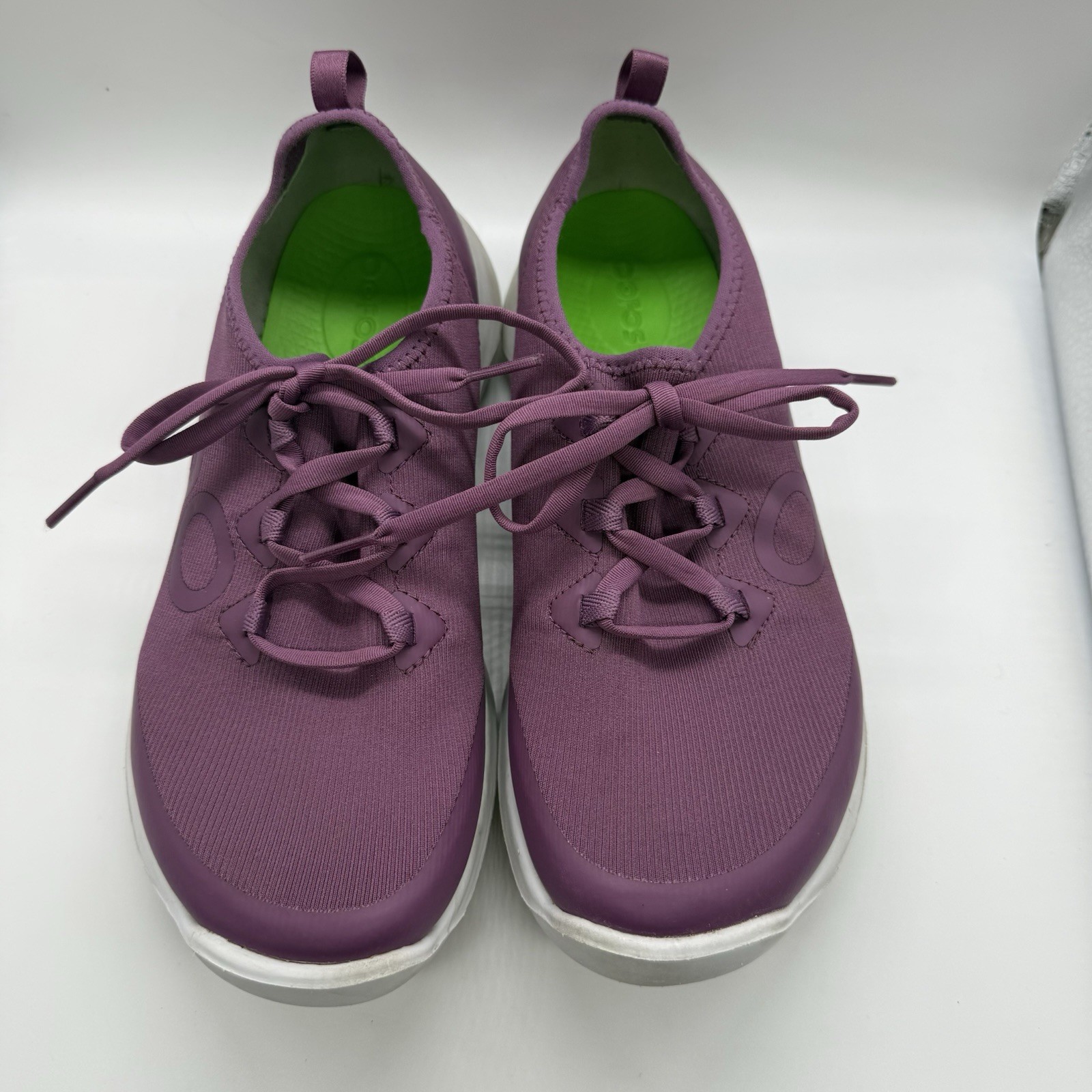 Oofos Women’s OOmg Sport LS Plum Purple Athletic Running Shoes Sneakers Size 8.5