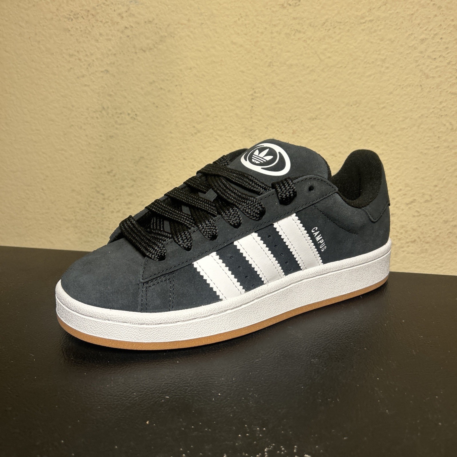 adidas Campus 00s Black White Gum Youth 5.5/Women’s 4 LEFT SHOE ONLY