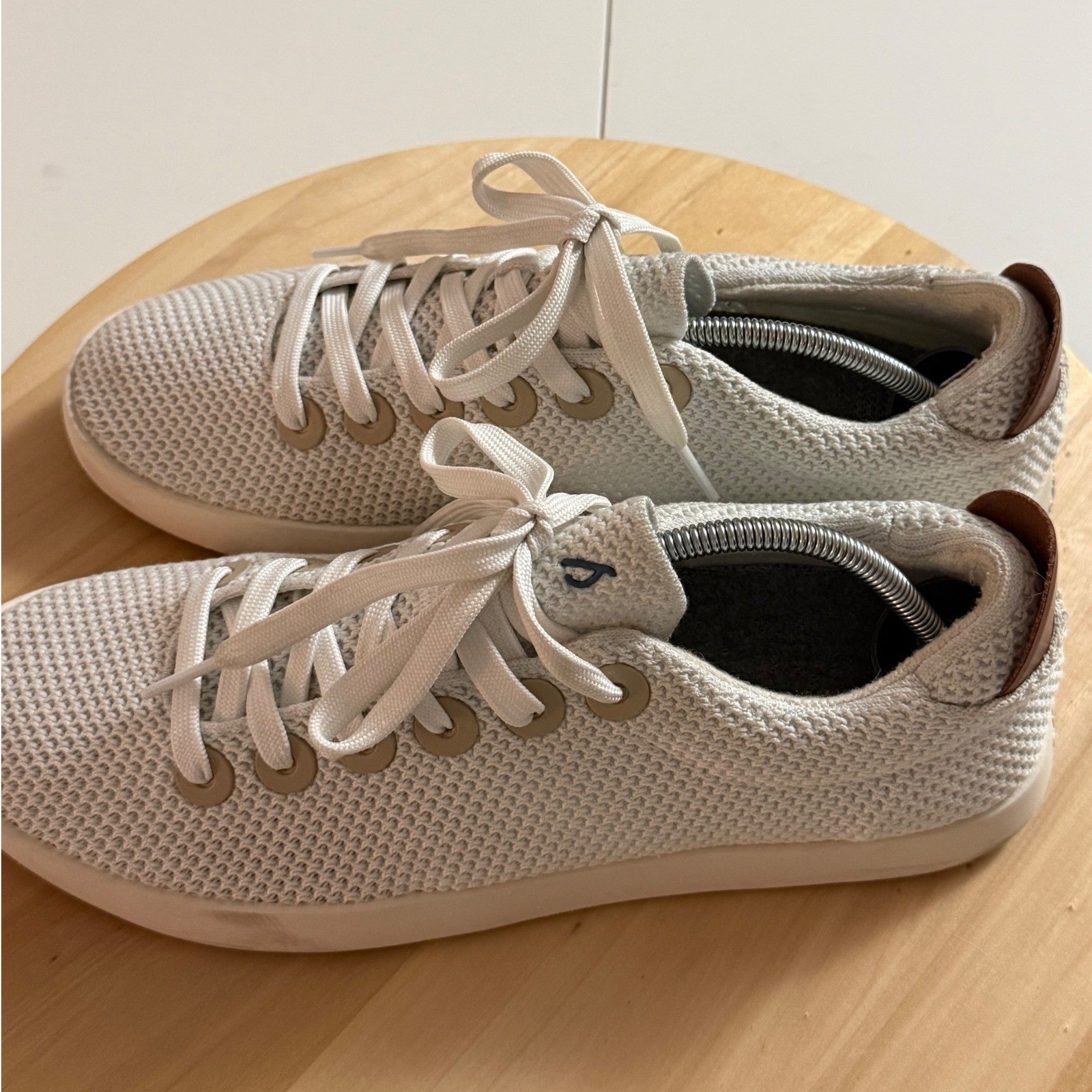 Allbirds Tree Pipers White Cream Knit Sneakers Women’s Size 10 Low Top Shoes