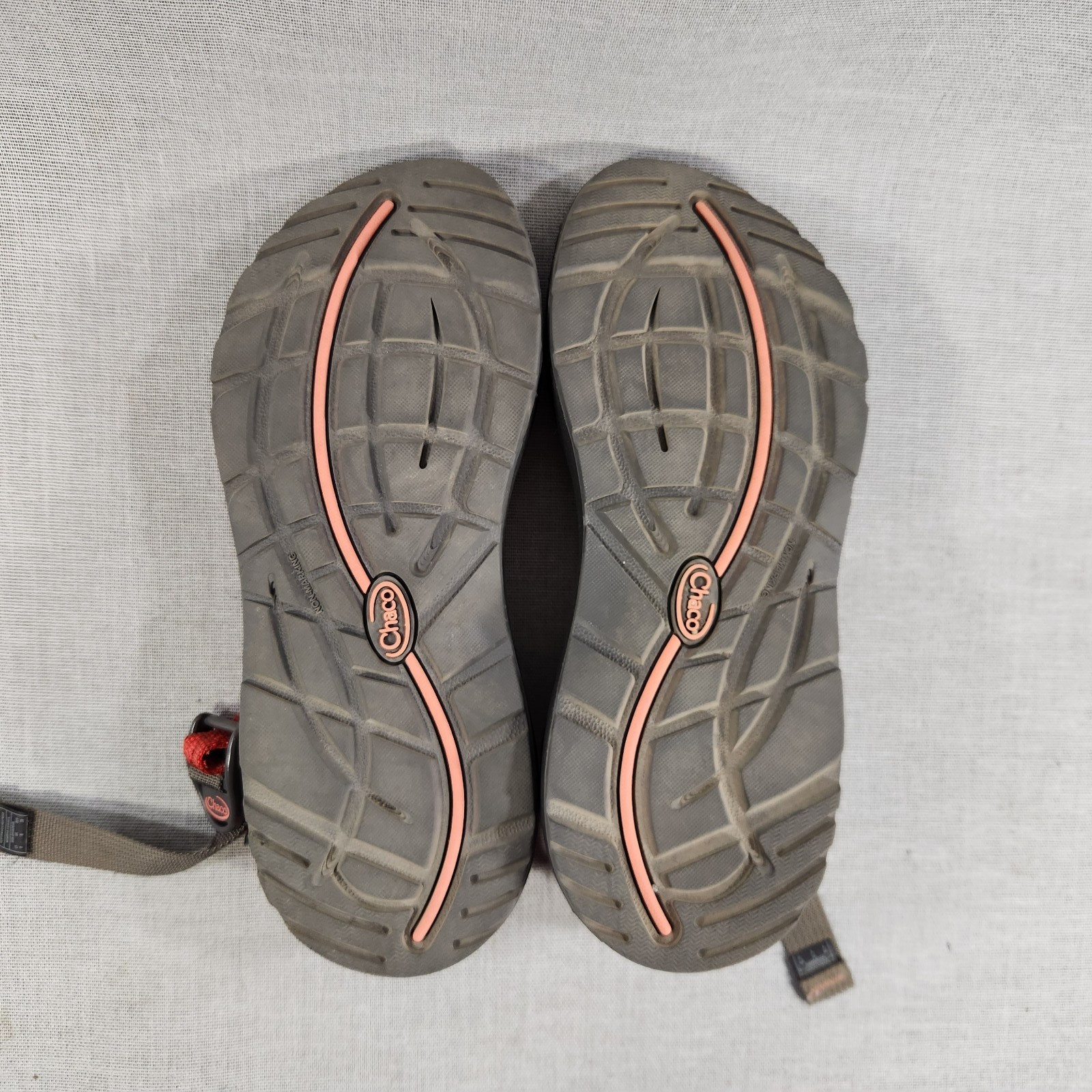 Chaco ZCloud X2 Botanic Spicy Orange Womens Size 8 Sandals Shoes Strappy