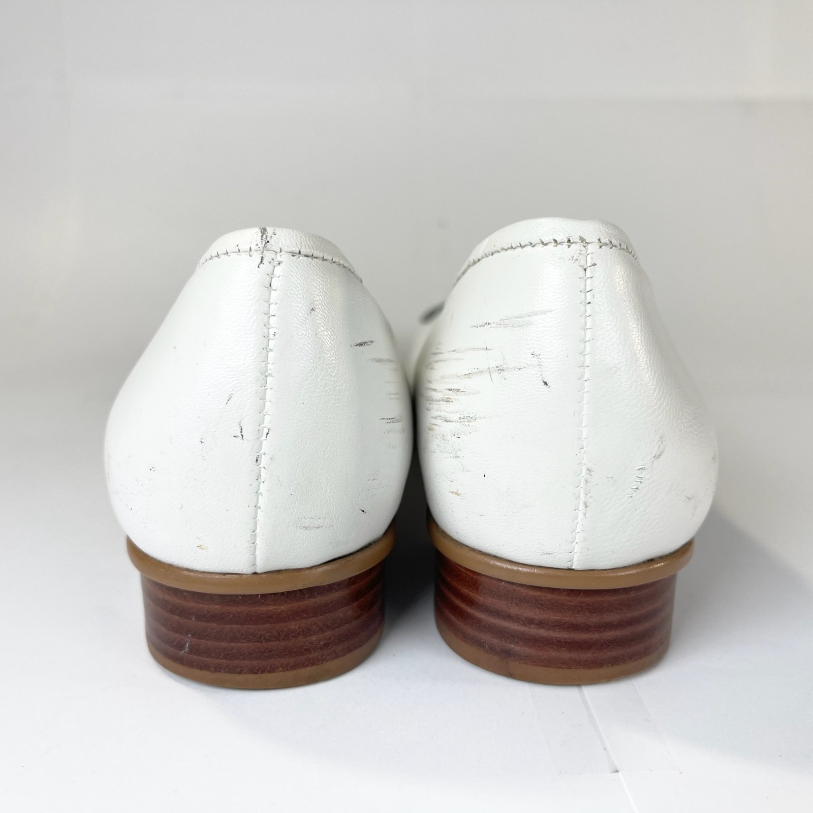 Etienne Aigner Womens Gardener Flats Flower Bridal Slip On Shoes White Size 6 M