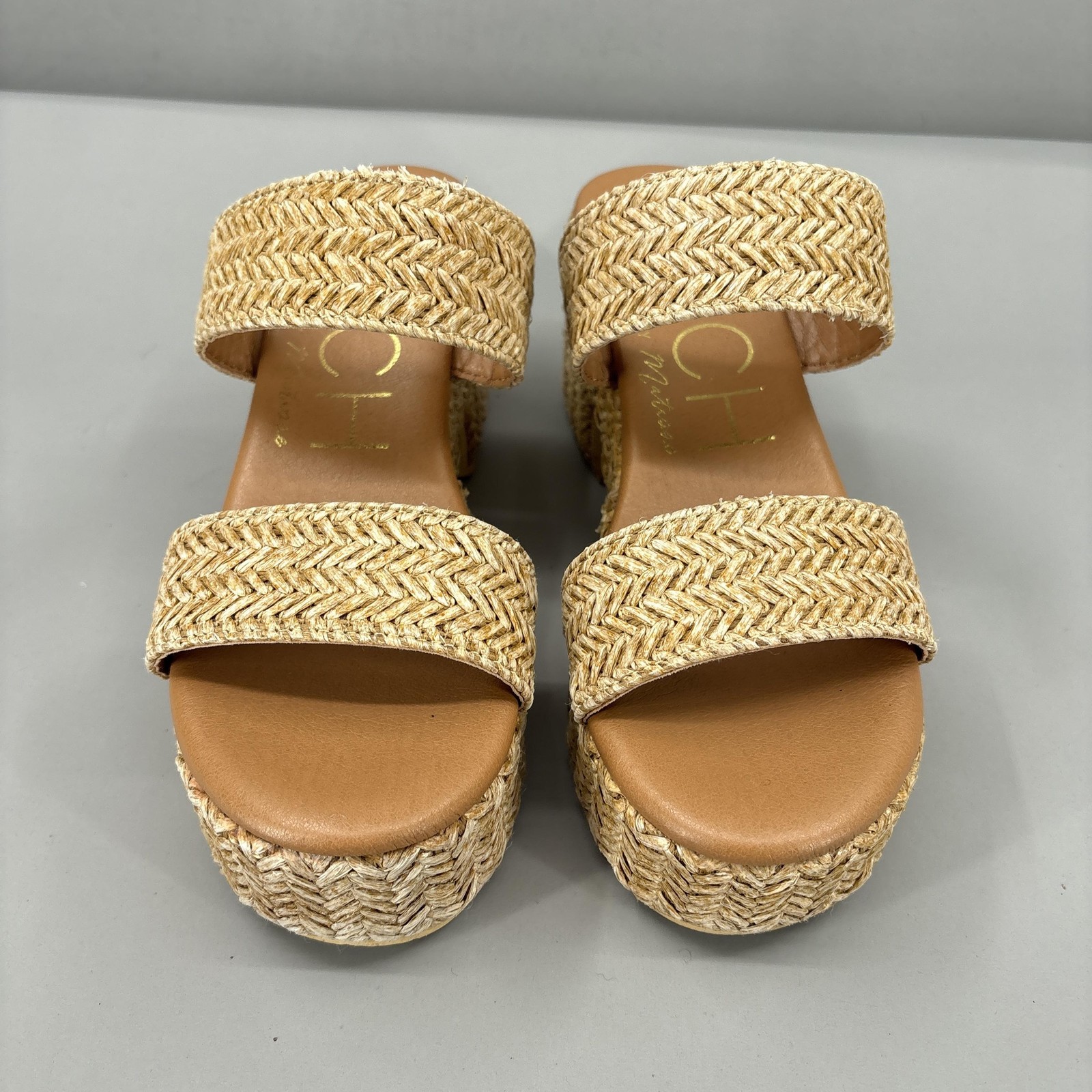 Beach By Matisse Sandals Shoes Womens Size 9 Beige Ocean Ave Platform Slide