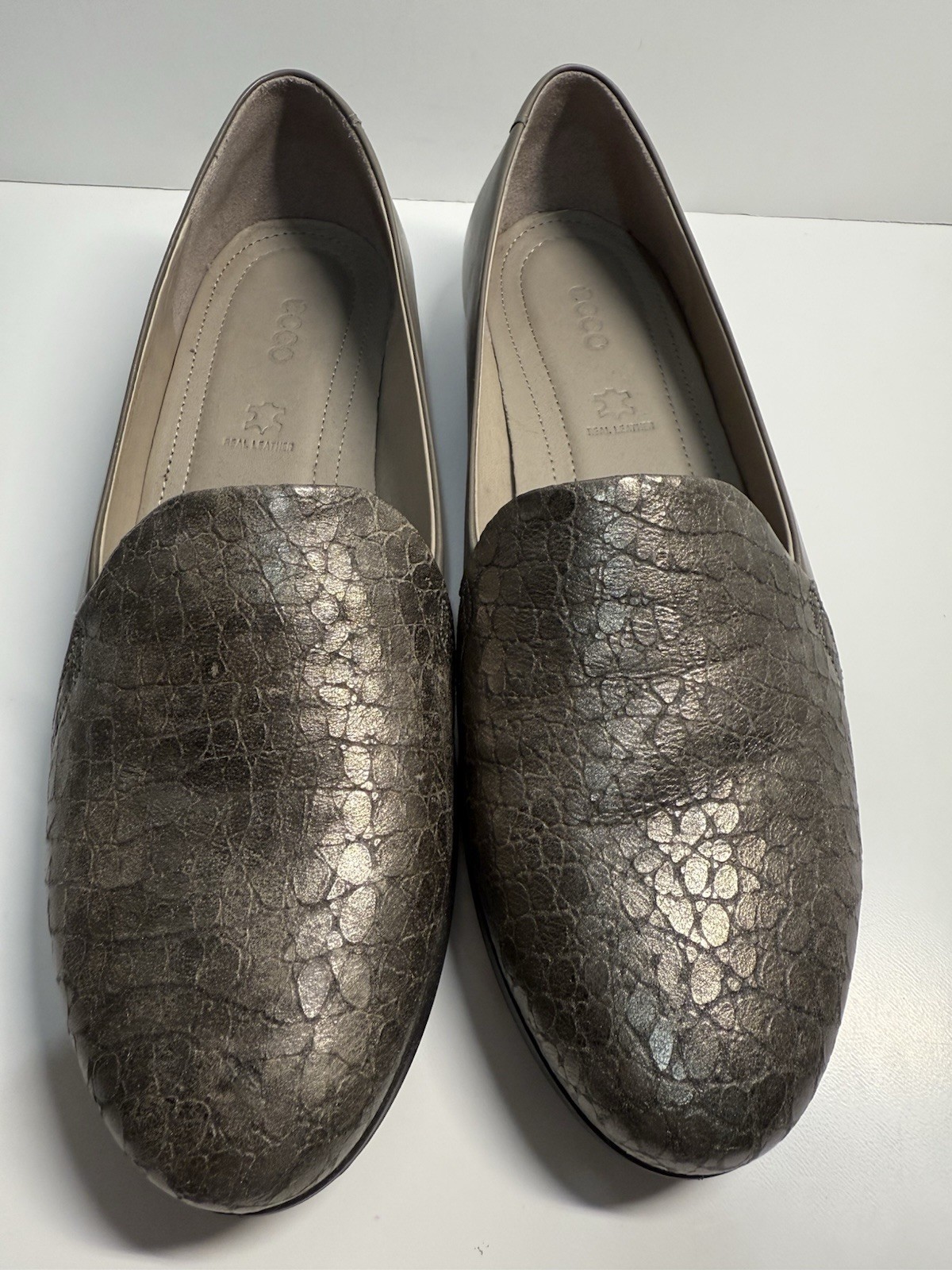 Ecco Women Shoe Touch Ballerina 2.0 Scale Size 8 EUR 38 Ballet Flat NEW