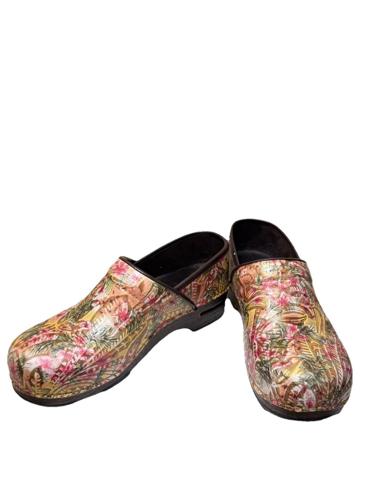 Dansko XP Floral Print Clogs. Size EU 42 Equivalent US 11.5-12 Women /9-9.5 Men
