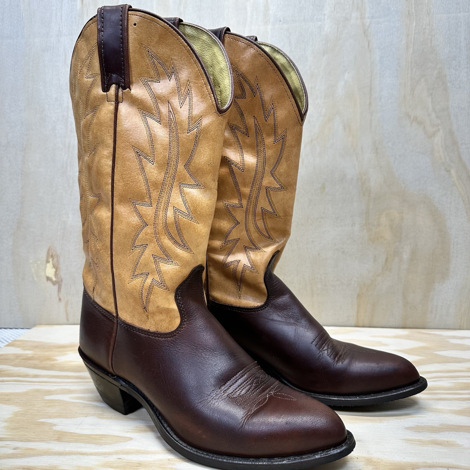 Wrangler Womens Western Boots Brown Sz7