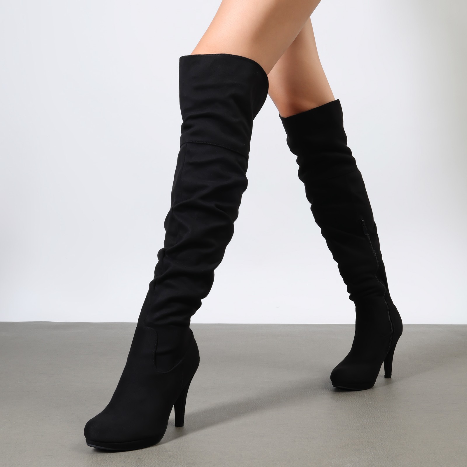 Women’s Sexy Over The Knee Boots Fashion Thigh High Ladies Sexy High Heel Boots
