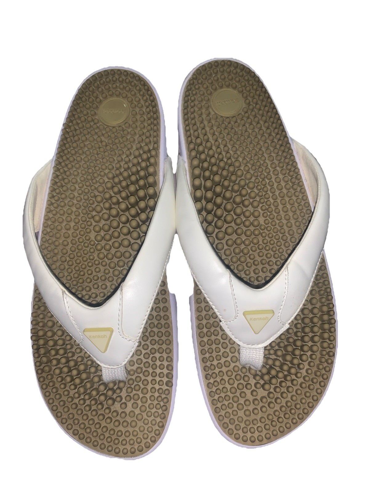 Kenkoh Spirit V Thong Sandals Massage Therapy Reflexology M 10 W 11