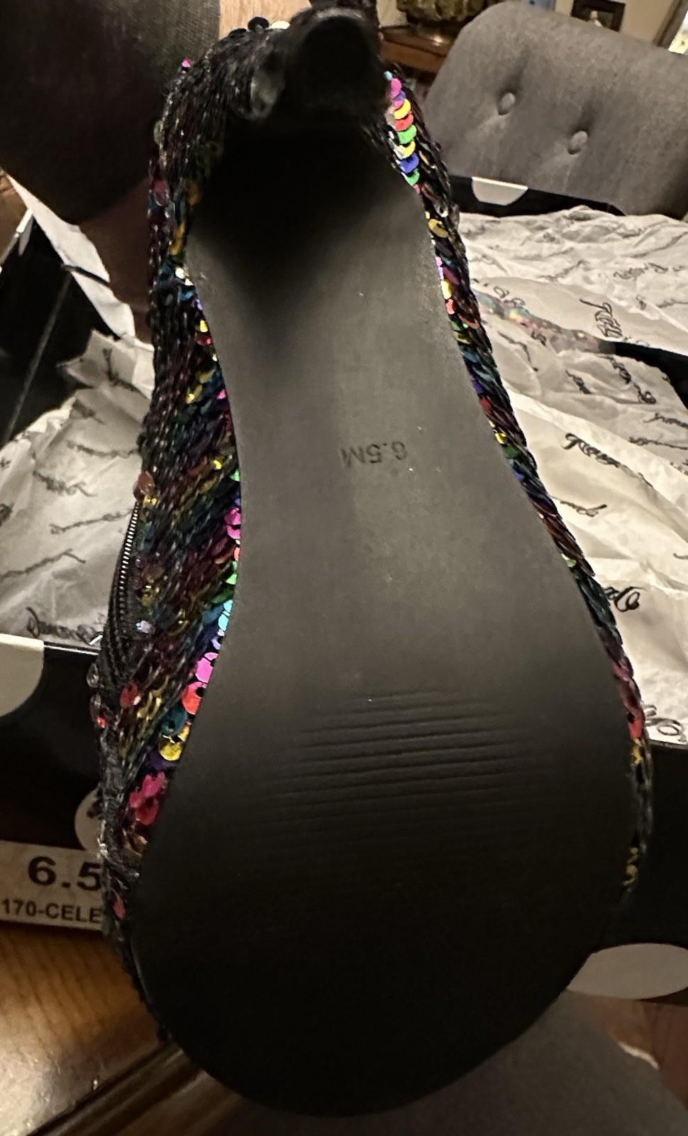 Totally Wicked by Nelly Bernal Celebrity Boot -Item #170- Rainbow
