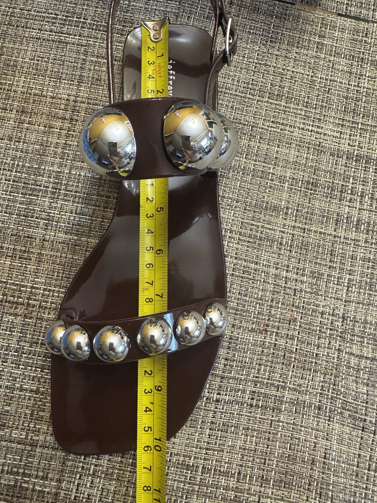 Jeffrey Campbell Gum Drop Studded Jelly Sandals
